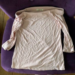 Pink HEART & HIPS Off The Shoulder Top